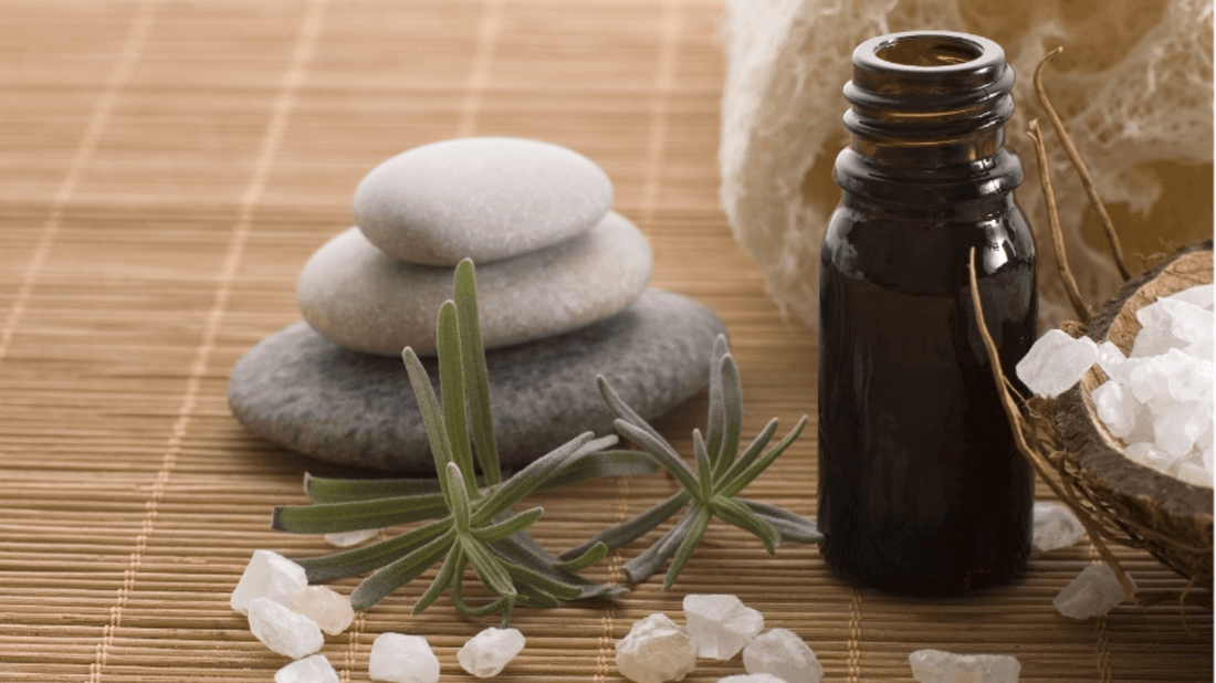 Aromatherapy inducing a sense of tranquility and comfort.