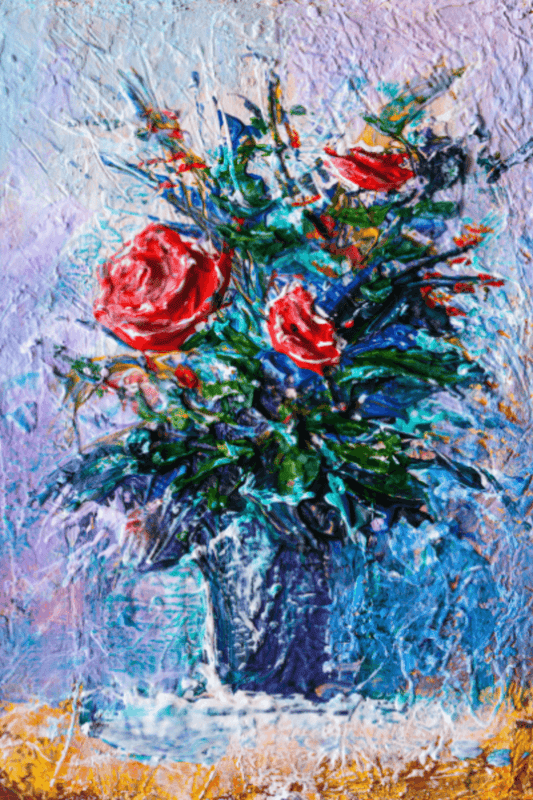 Step-by-step guide illustrating instructions for sketching a flower vase, aiding in artistic endeavors and creative expression.
