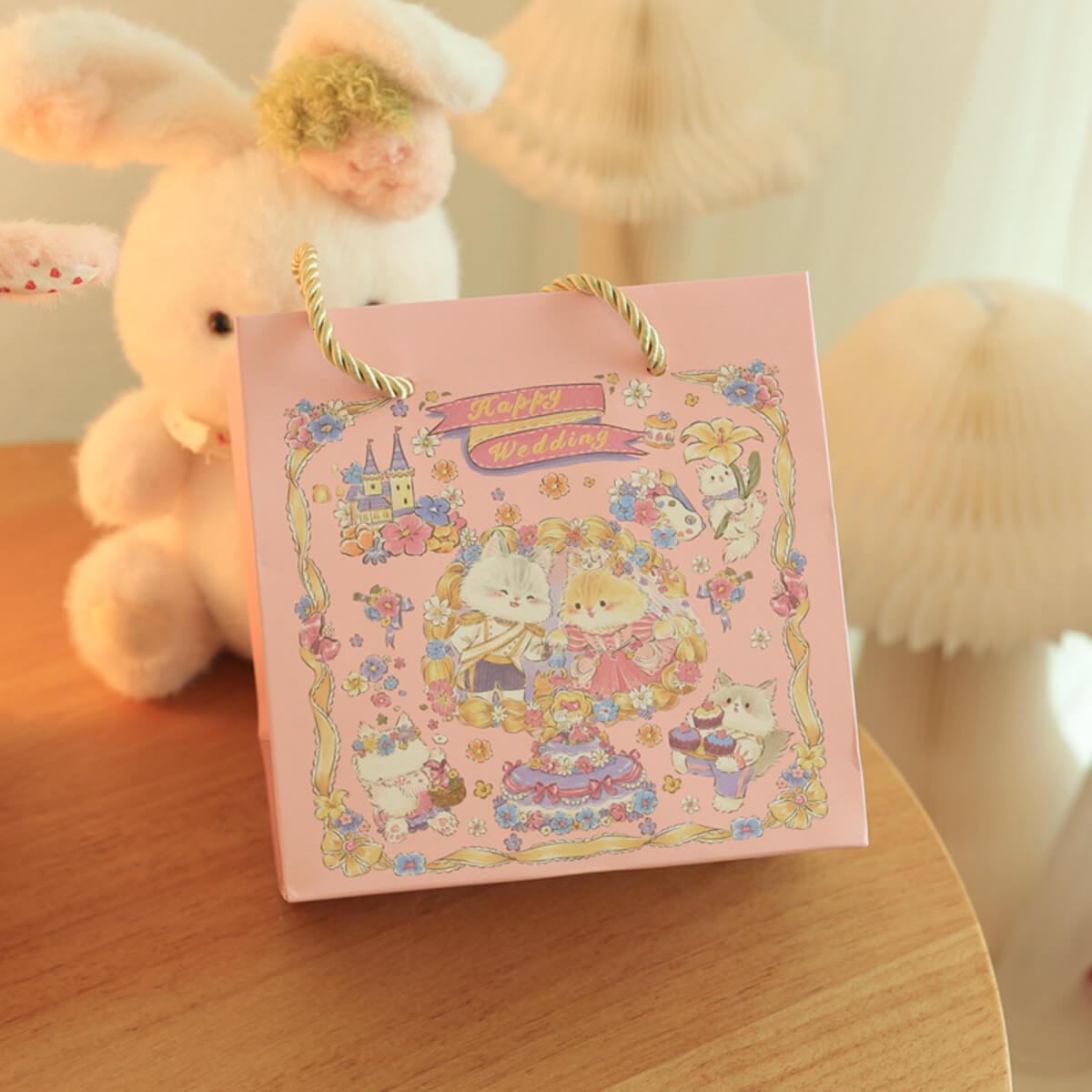 Handmade Cute Plush Bunny Keychain