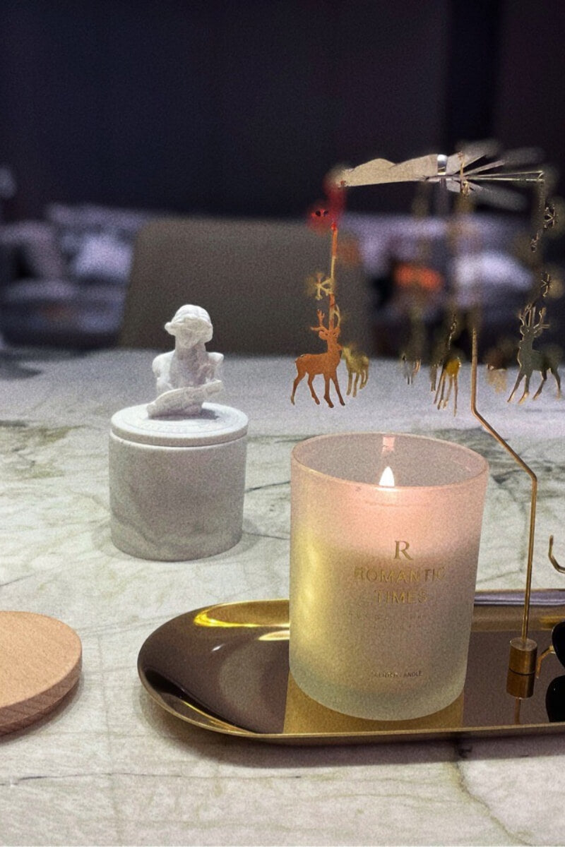 Create your own personal sanctuary with scented candles, and indulge in moments of serenity.