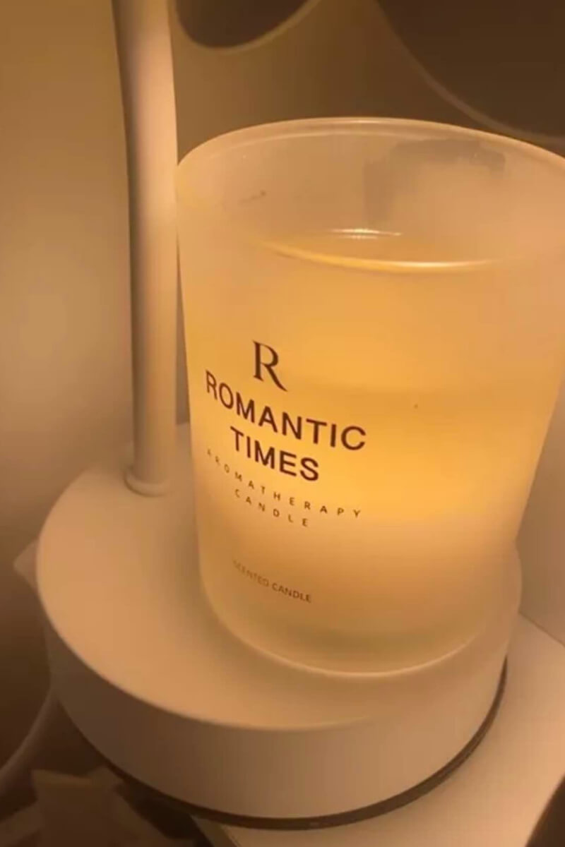 Experience the magical power of scented candles, creating a tranquil and harmonious living space.