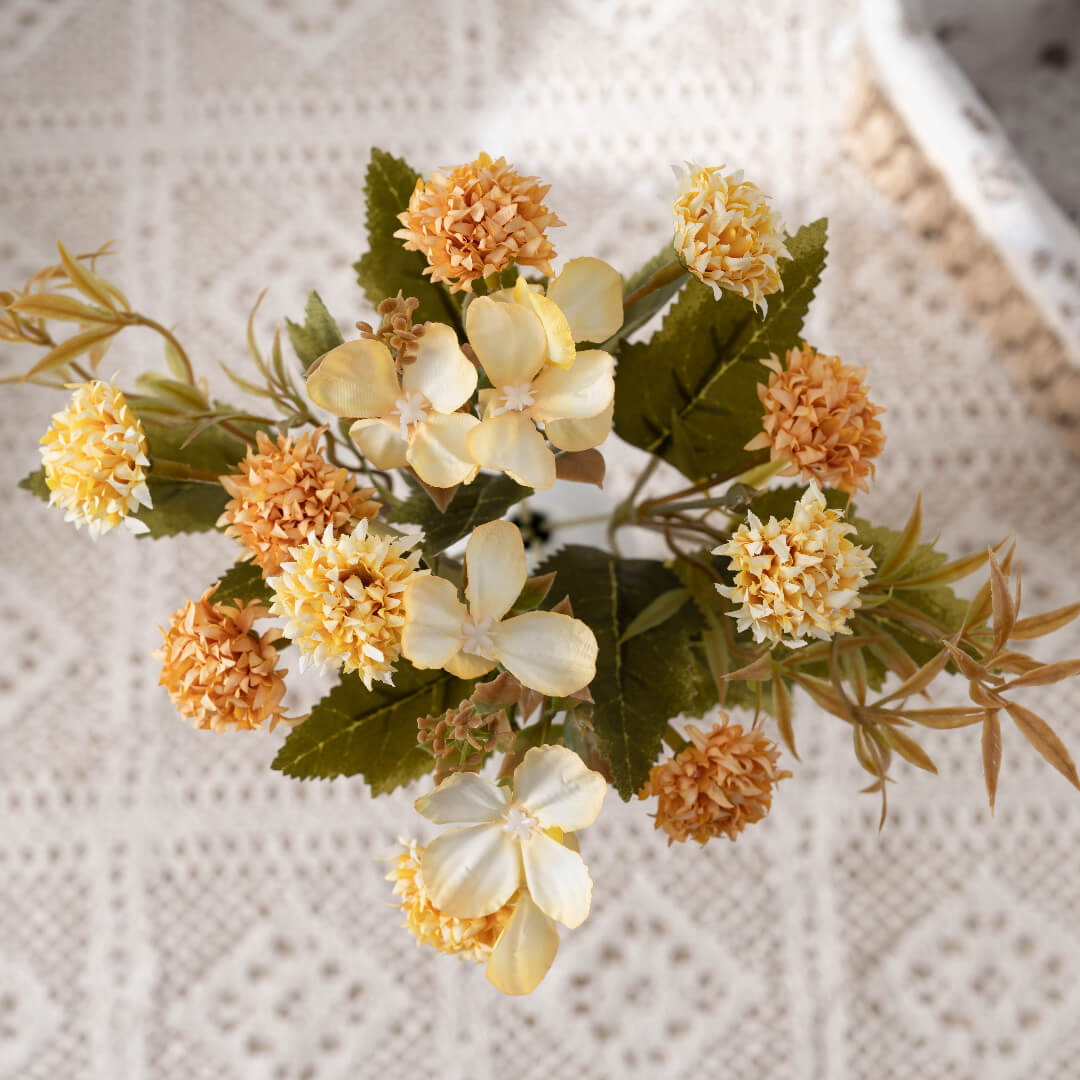 Yellow Collection: Bright and Lively Clove Flower.