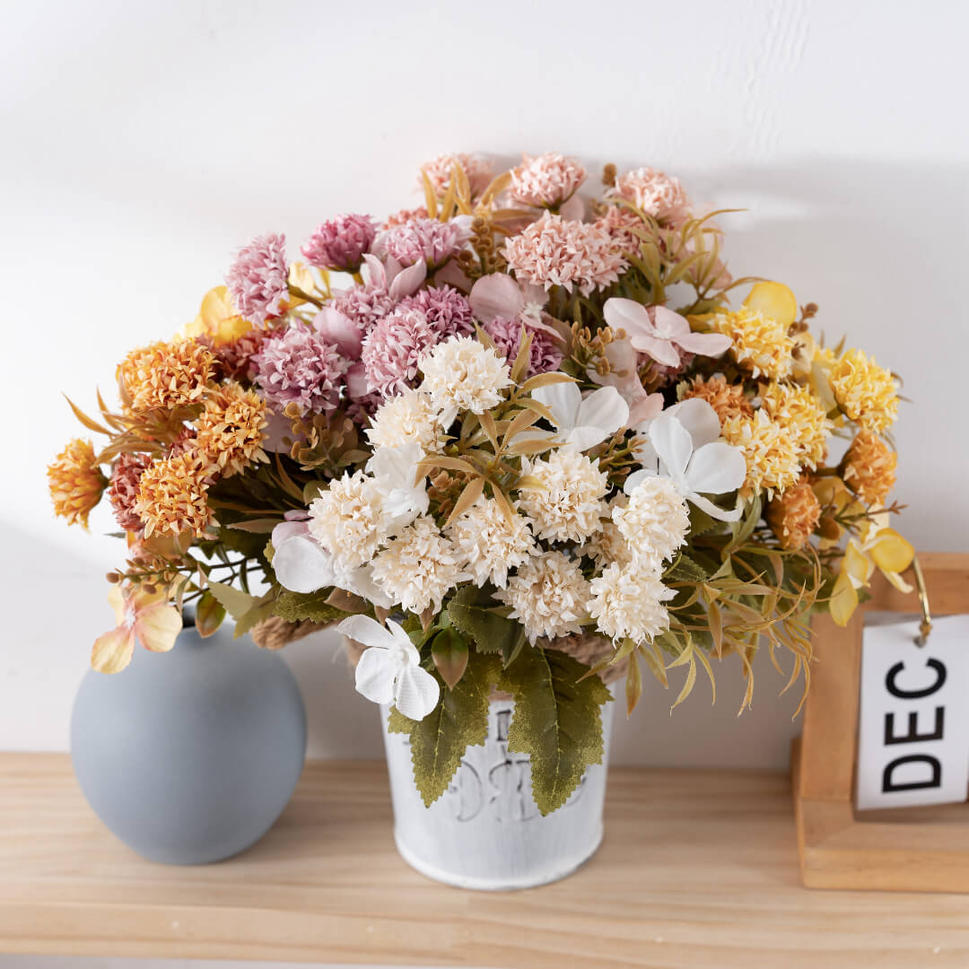 Warm and Romantic Lilac Flower Display.