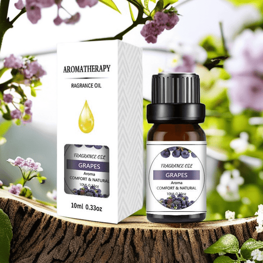 Create a warm ambiance with Grape Essential Oil