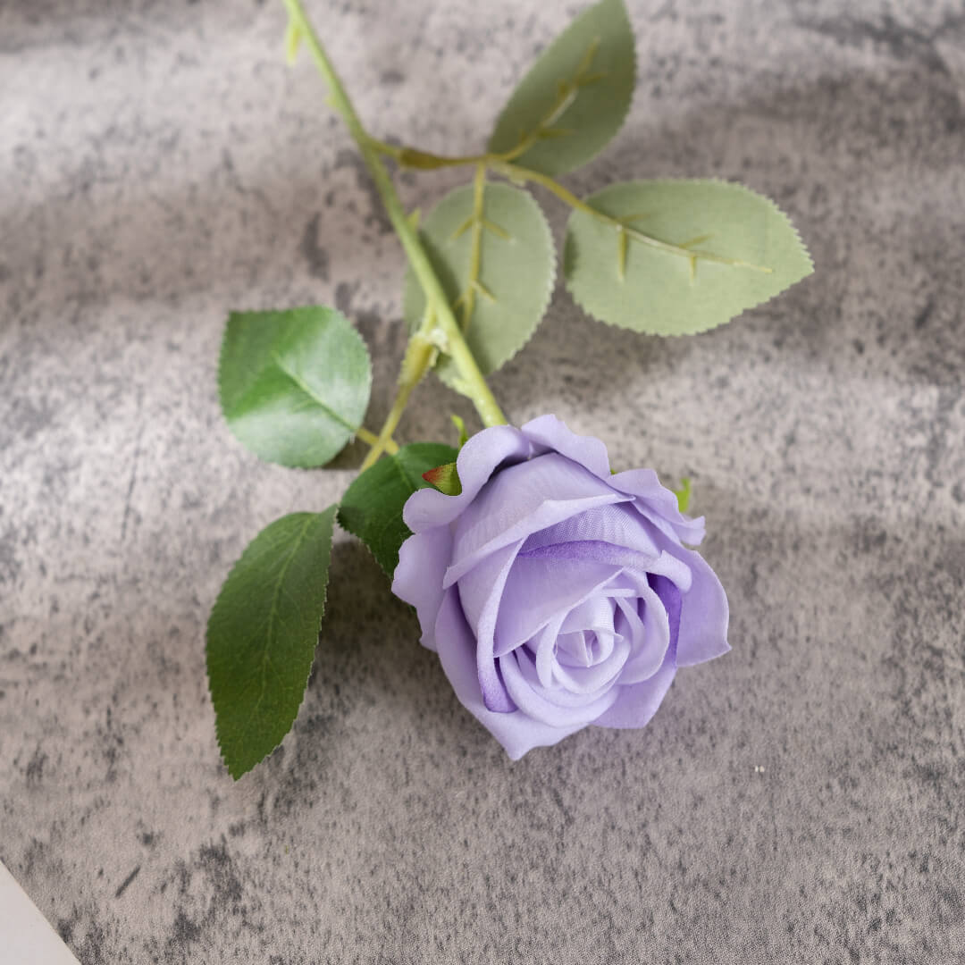 A light purple rose, symbolizing fantasy.
