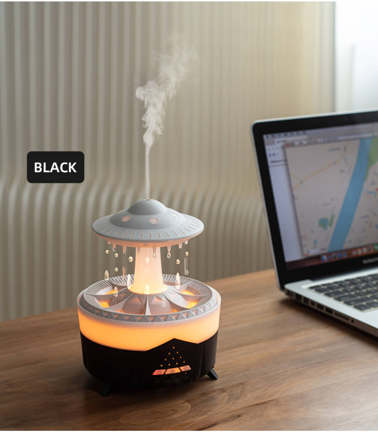 UFO Raindrop Diffuser - Black