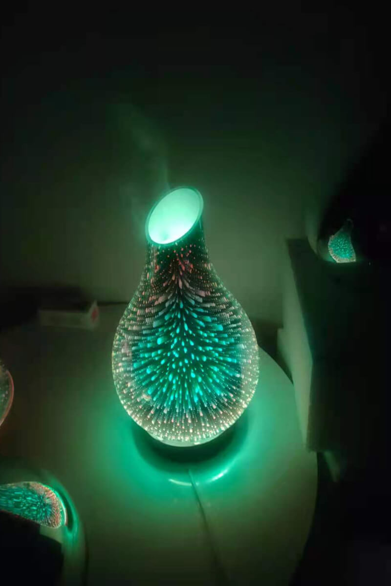 Rainbow Aromatherapy Diffuser - Elegant Firework Pattern, Adds a Unique Touch