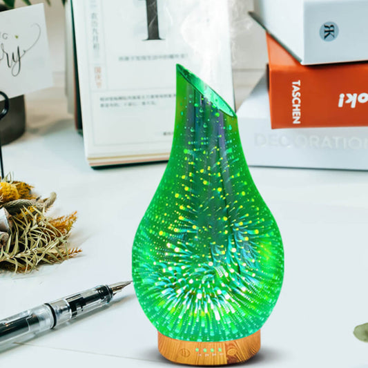 Rainbow Aromatherapy Diffuser - Colorful and Compact Design for Any Space.