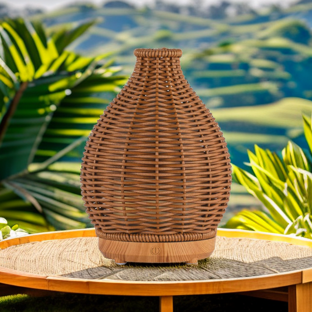 Assortment of rattan diffusers in different colors