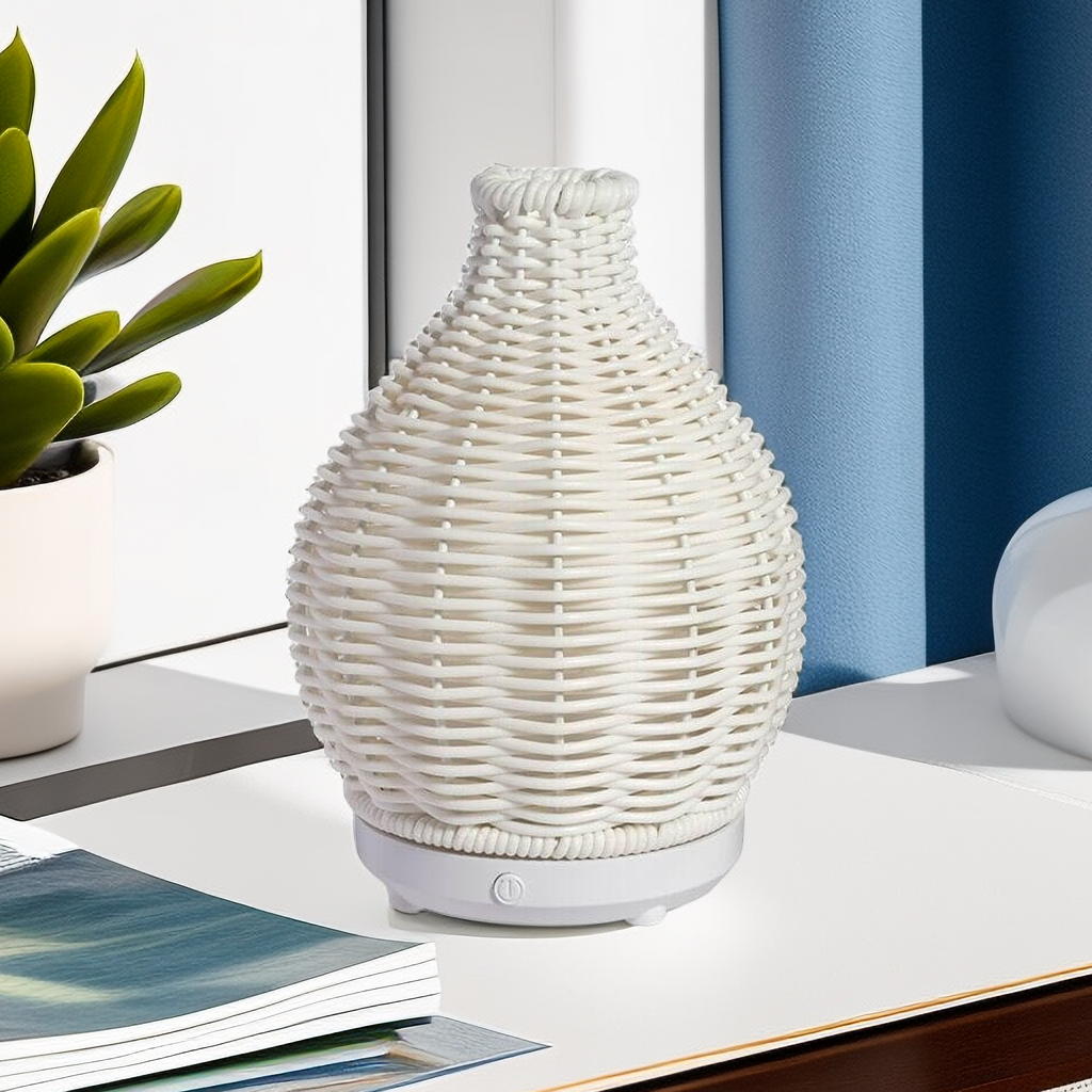 Multiple color options for rattan diffuser