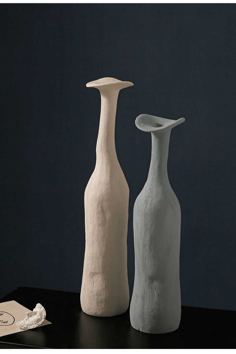 Unique Style Flair Ceramic Vases - Elevate your space with these uniquely styled ceramic vases.