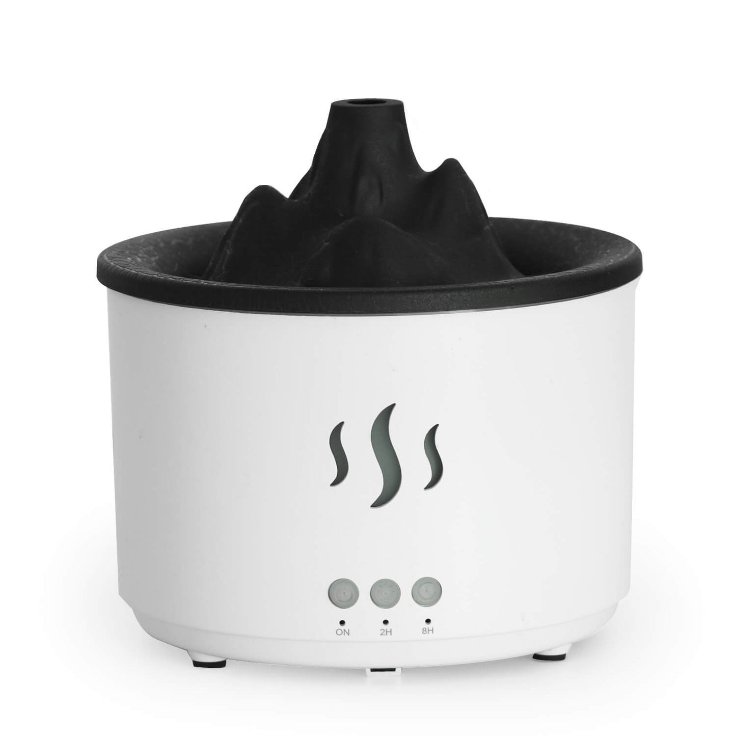 Discover the elegance of our Volcano Aroma Humidifier in white color.