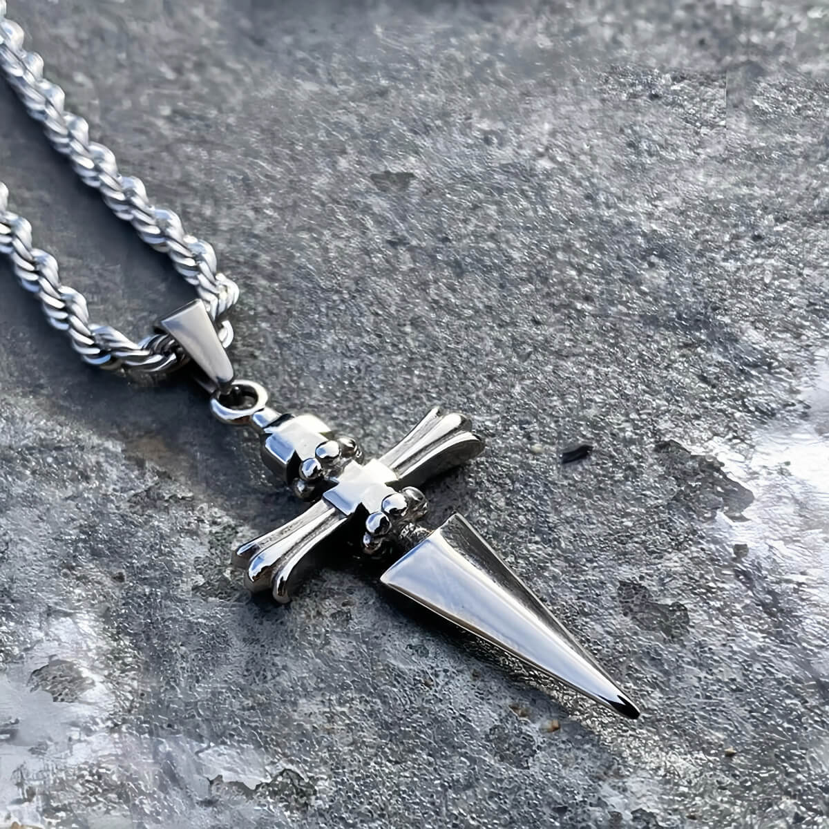 Cross Pendant Necklace - The Power of Faith