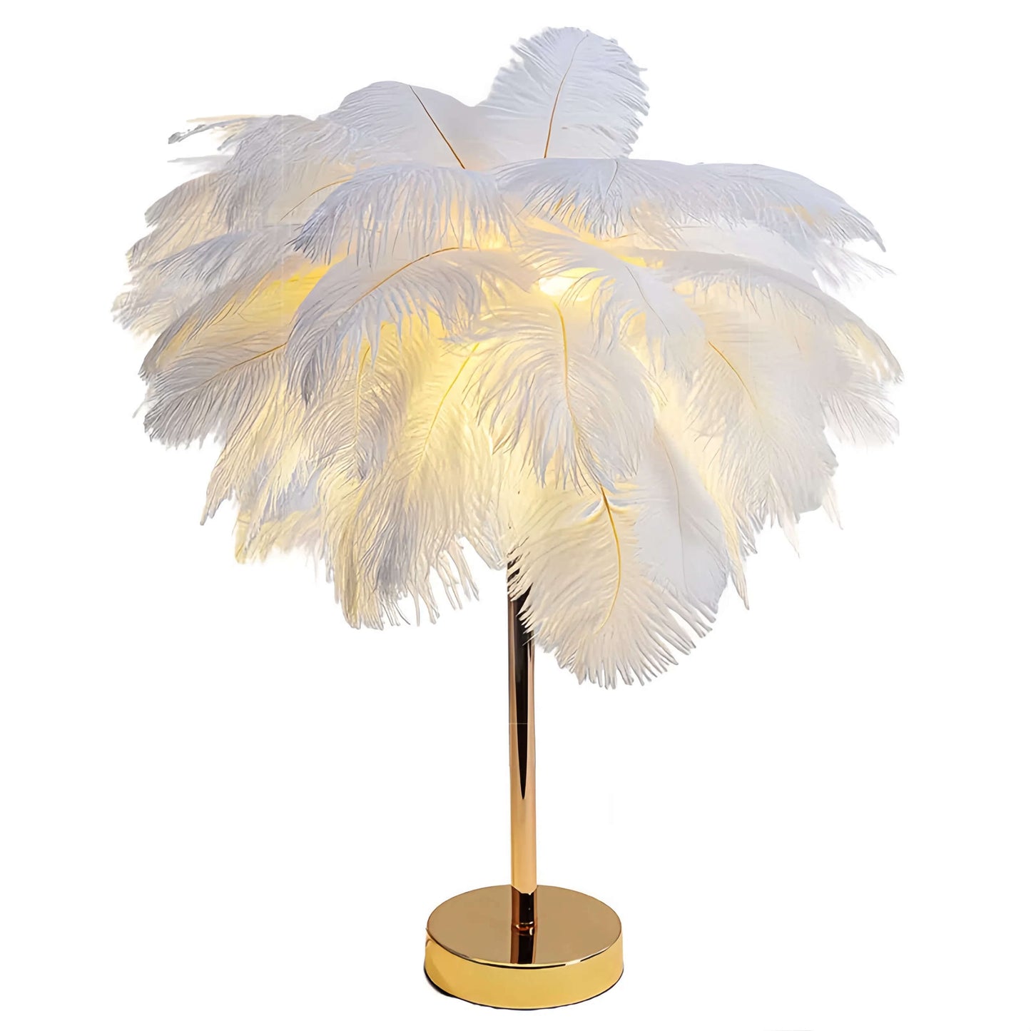 Feather Table Lamp