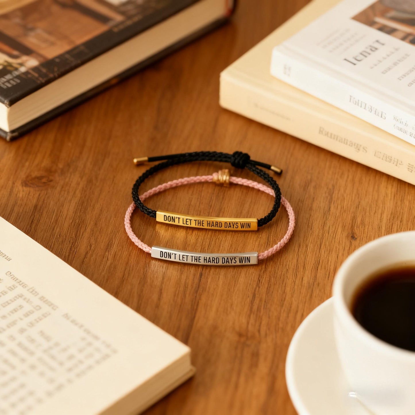 Don’t Let the Hard Days Win” Bracelet – Meaningful Gift of Strength & Encouragement