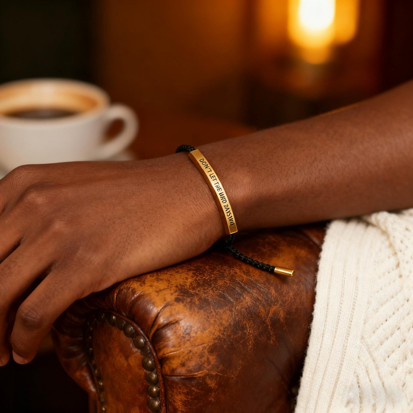 Don’t Let the Hard Days Win” Bracelet – Meaningful Gift of Strength & Encouragement