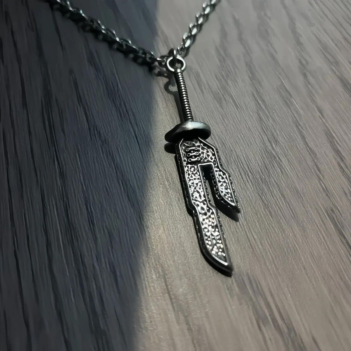 Mystical Weapon Pendant Necklace - Handmade Fantasy Necklace