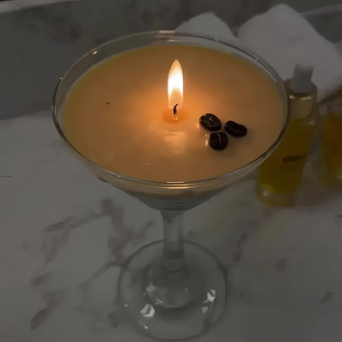 Elegant Scented Candle Lamp