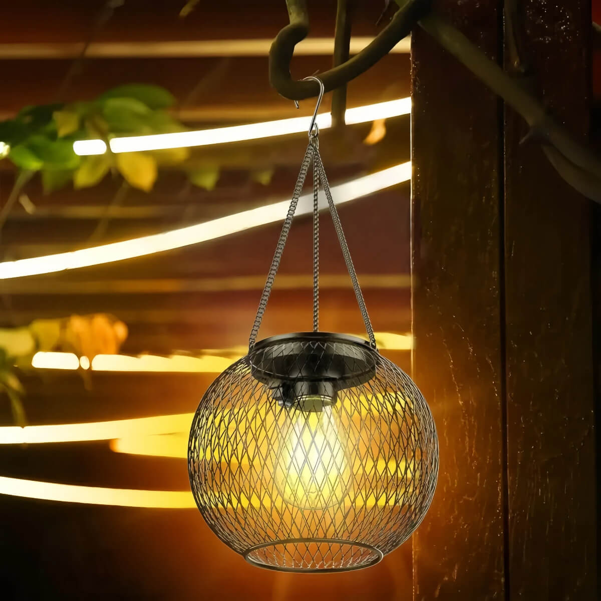 Solar Mesh Pendant Light