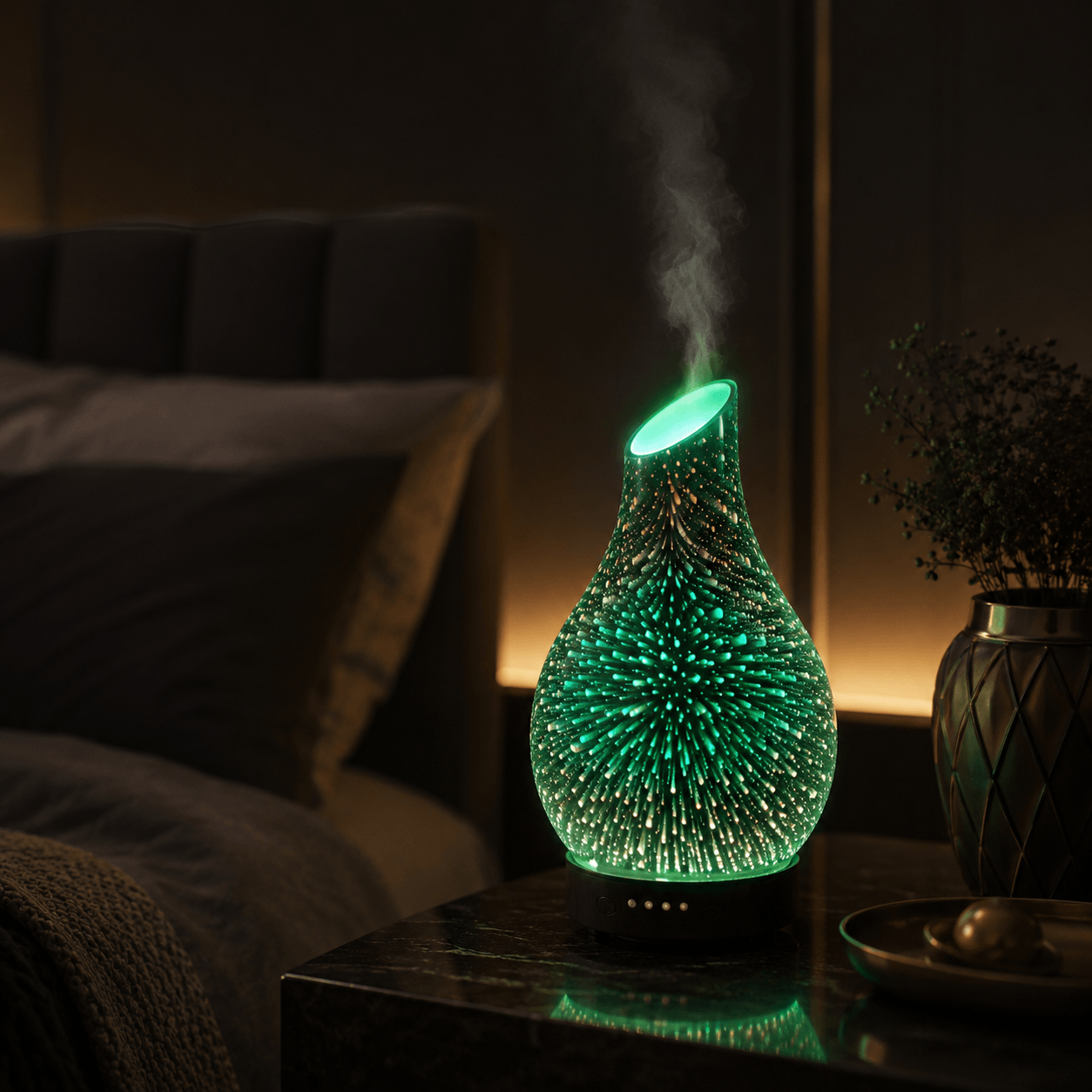 Firework Night Light 3D Aroma Diffuser