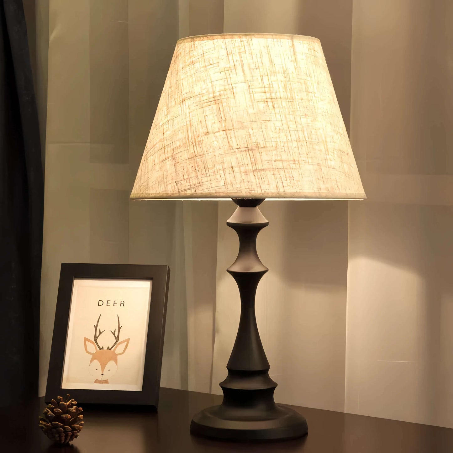 Control Table Lamp with Adjustable Lighting