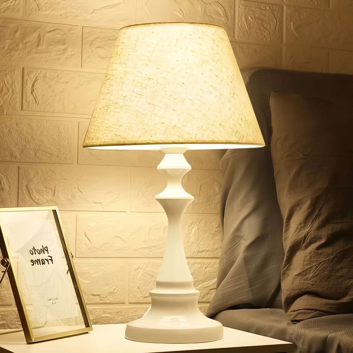 Control Table Lamp with Adjustable Lighting