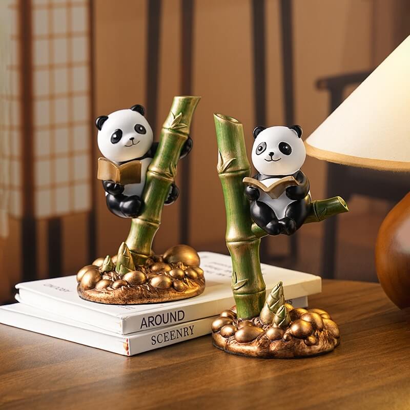 Panda bookend type A display photo 1