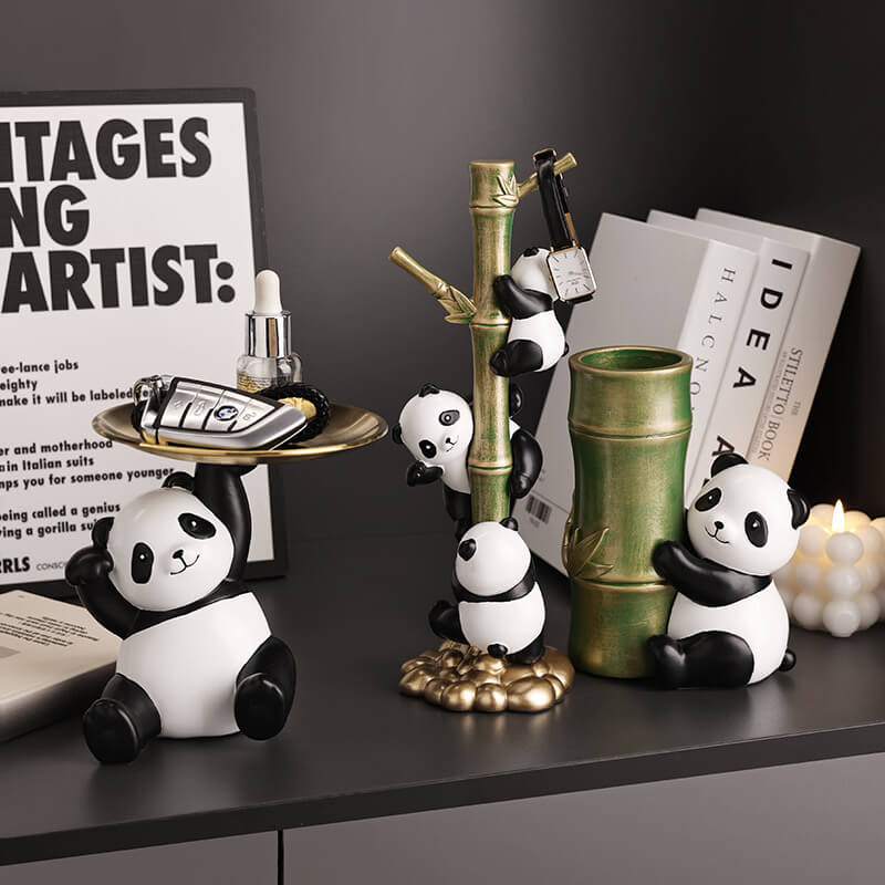 Panda key holder type B display photo